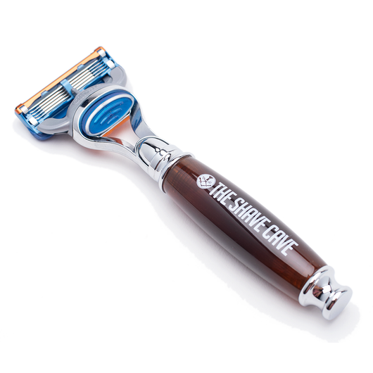 The Shave Cave Fusion Razor Tortoise