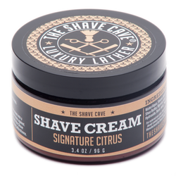 Luxury Lather - Shave Cream - Signature Citrus - 3.4oz