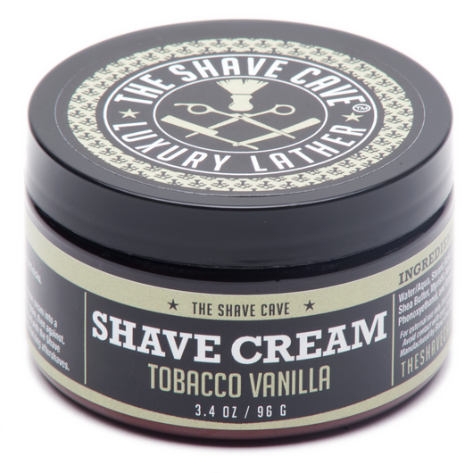 Luxury Lather - Shave Cream - Tobacco Vanilla - 3.4oz
