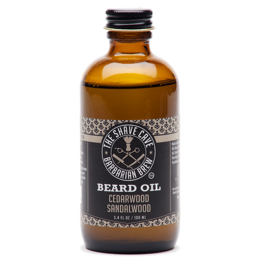 Barbarian Brew - Beard Oil - Cedarwood Sandalwood - 3.4oz