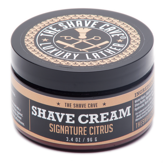 Luxury Lather - Shave Cream - Signature Citrus - 3.4oz